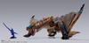 TAMASHII NATIONS MonsterArts Monster Hunter Rise ungefähr PVC ABS bemalte Actionfigur S.H. Tigrex, 300mm, &