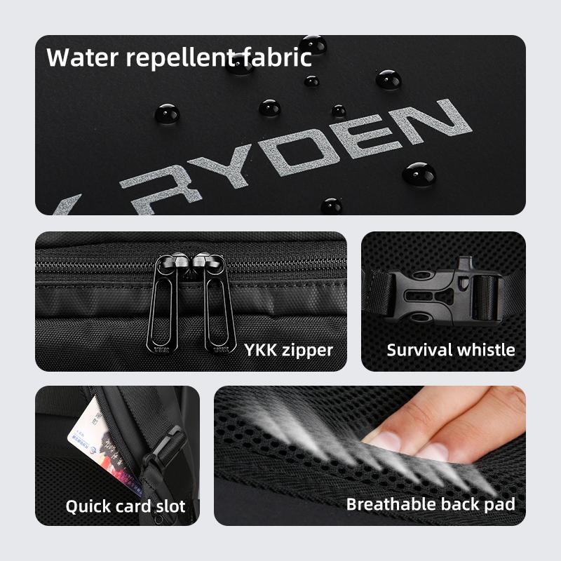 HW-Mark Ryden Backpack Bag Manufacturer Men Mochila De Viaje Laptop Backpacks Anti-theft Customizable Laptop Bags MR9031Y_SJ