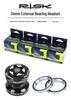RISK 34mm Straight Tube Headset with Cane Creek Bearings for 28.6mm Fork Road/Fixed Gear Bikes