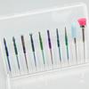 30Pcs Nail Drill Bits Sets Ceramic Nail Drills for Acrylic Nails Professional Manicurists Diamond Carbide Nail Drill Bit