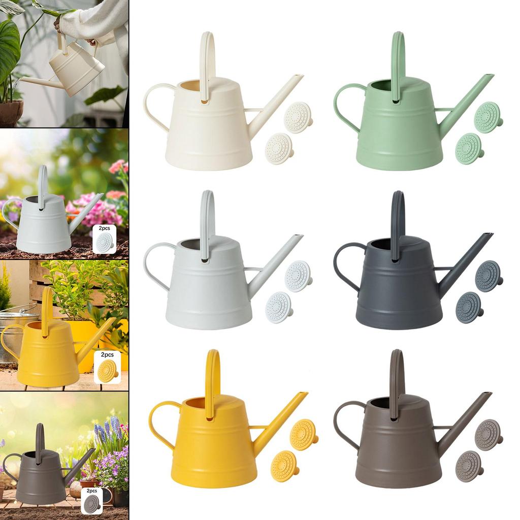 1 Gallon Watering Can for Indoor Plants, Portable, Convenient, Thick, Versatile, with Sprinkler Head