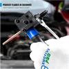 Multiple Size Brake Tube Flaring Tool 3/16inch Double Flaring Tool Handheld Brake Line Tool With Ergonomic Handle