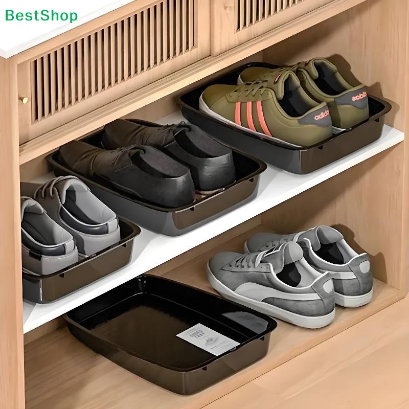 Car Shoe Storage Tray,Waterproof Auto Trunk Shoe Organizer Box,Portable Vehicle Footwear Holder for Car Interior