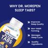 Dr. Morepen Sleep Tabs with Jatamansi, Tagar & Ashwagandha for Restful Sleep 60 Veg Tablets Pack of 2