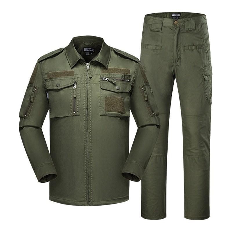 Wanxing 728 Suit Long-sleeved Outdoor Training CP Camouflage Shirt Set Batch L