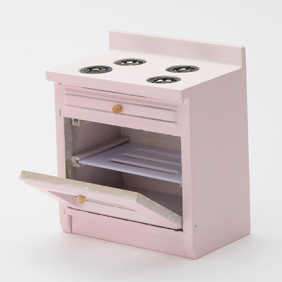 45669 Mini Doll House Kitchen Play Cabinets Cooking Table Sink Counter