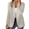 Women's  Fashion  Long Sleeve Open Front  Business Casual Cardigan, Fashion Jacket,