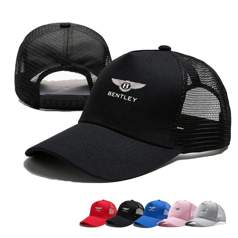 Summer Men Women Leisure Personalized Pure Cotton Baseball Cap for New Bentley Flying Spur Continental GT Bentayga Mulsanne