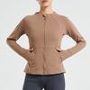 Women's Fleece-Lined Zipper Sports Jacket