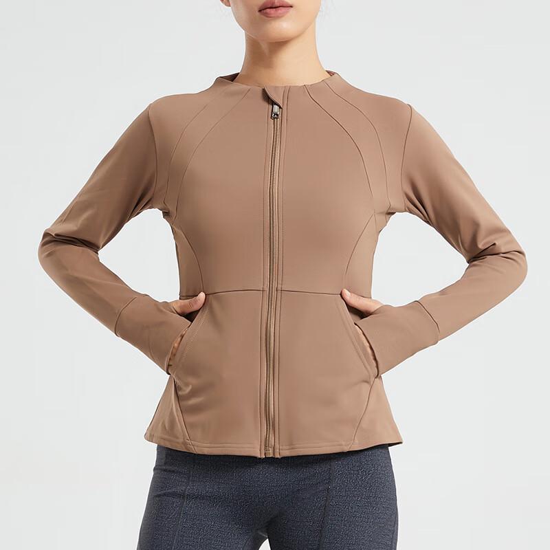 Women s Fleece-Lined Zipper Sports Jacket