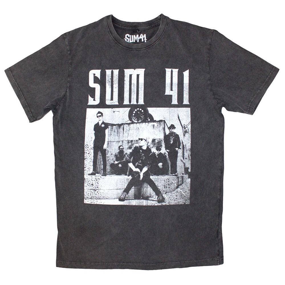 Sum 41 Box Photo Limited Edition 999 Only Premium Wash T Shirt Unisex T-Shirt XL