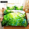 Comforter Dense Forest Bedding Set 3D Bedding Digital Printing Queen Size Bedding Set Fashion Design
