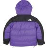The North Face Logo Embroidery Patchwork Fleece Lined Hooded Puffy Down Jacket Winter Men's Purple NF0A4QYPNL4