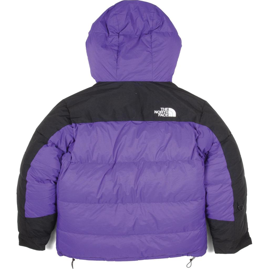 The North Face Logo Embroidery Patchwork Fleece Lined Hooded Puffy Down Jacket Winter Men's Purple NF0A4QYPNL4