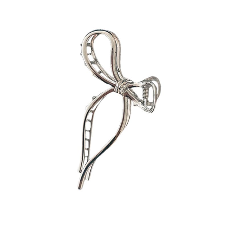 

CARRY BARRETTE Silver Ribbon Claw Silver Ribbon+Silver Ribbon
