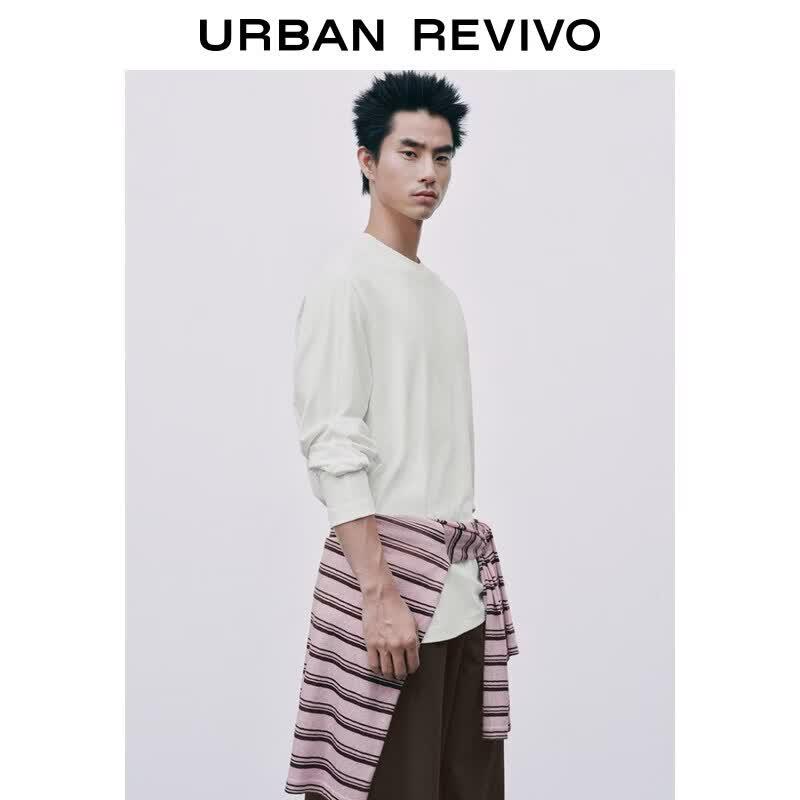 UR2026 Men's Autumn Long Sleeve Round Neck T-Shirt