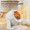 Overheat Protection Electric Heater Adjustable Angle Warm Air Heater Desktop Heater Fan  Office