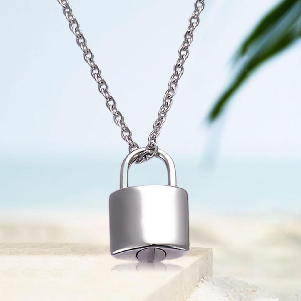 Buy Mini Padlock Cremation Urn Necklace 