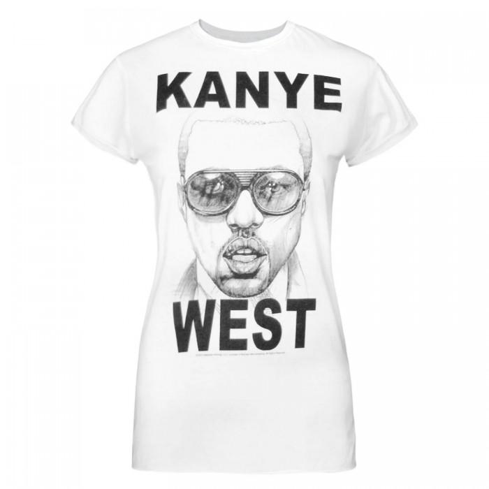 Amplified Mens Mercy Kanye West T-Shirt XL blanc
