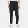 Nike Sportswear Swoosh Logo Print Slim Fit Joggers Men Bottoms Black CU3932-010