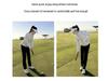 TASHI GOLF Women's Winter Warm Slimming Down Jacket & High Waist Fleece Pants Set
