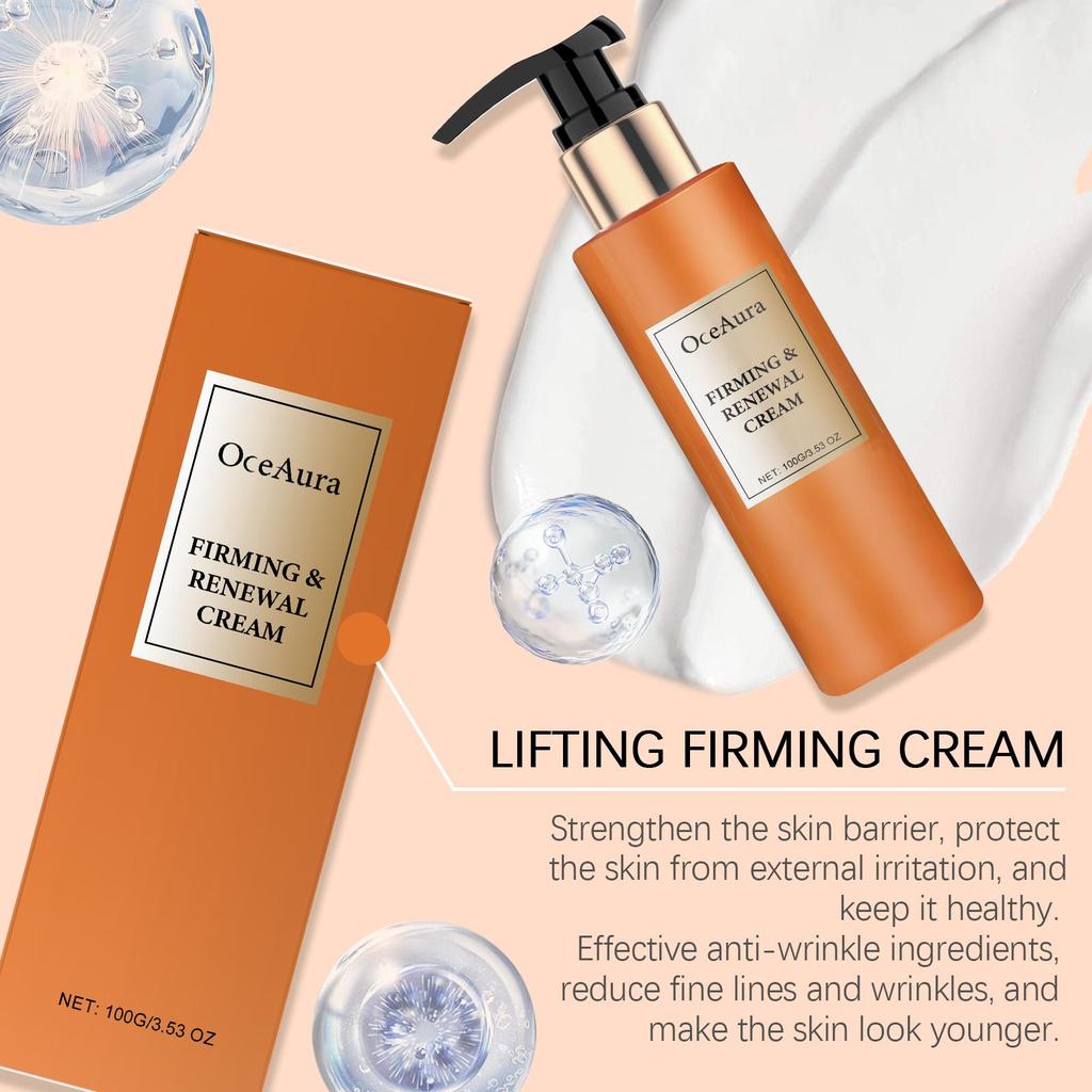 Firming Body Cream Hydrates and nourishes skin Brightens, elasticizes and refreshes Moisturizing Treatment Moisturizer