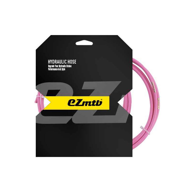 

EZMTB Bicycle Hydraulic Disc Brake Cable 4-Layer Kevlar Housing Oil Tube Pipe for SHIMANO MAGURA SRAM AVID MTB Bike Brake Hose 1M K20 Pink