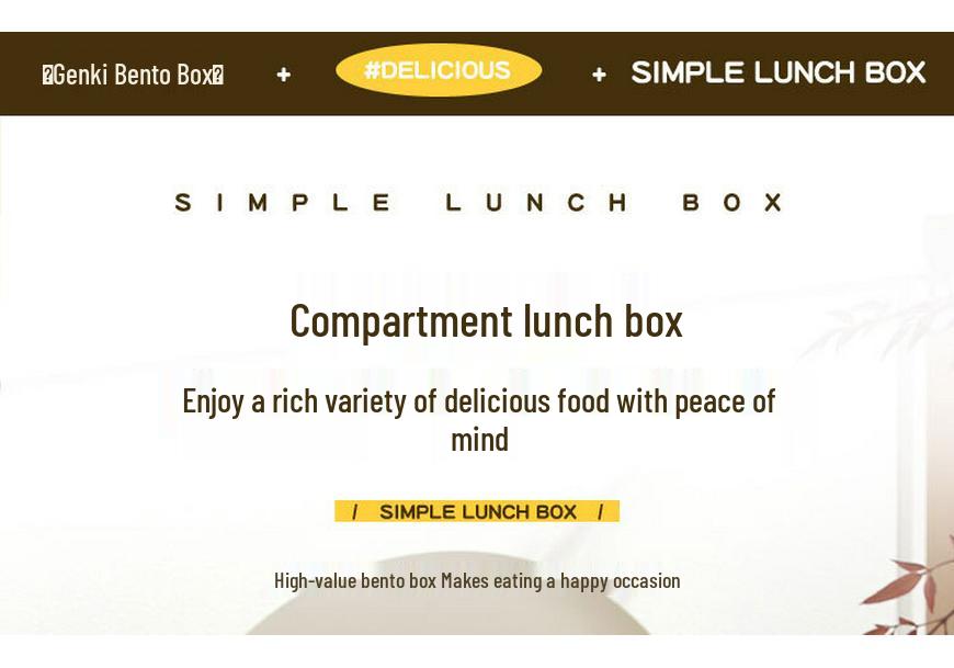 304 Stainless Steel Insulated Lunch Box, Food Grade, Two Compartments with Soup Bowl for Students or Office Workers
