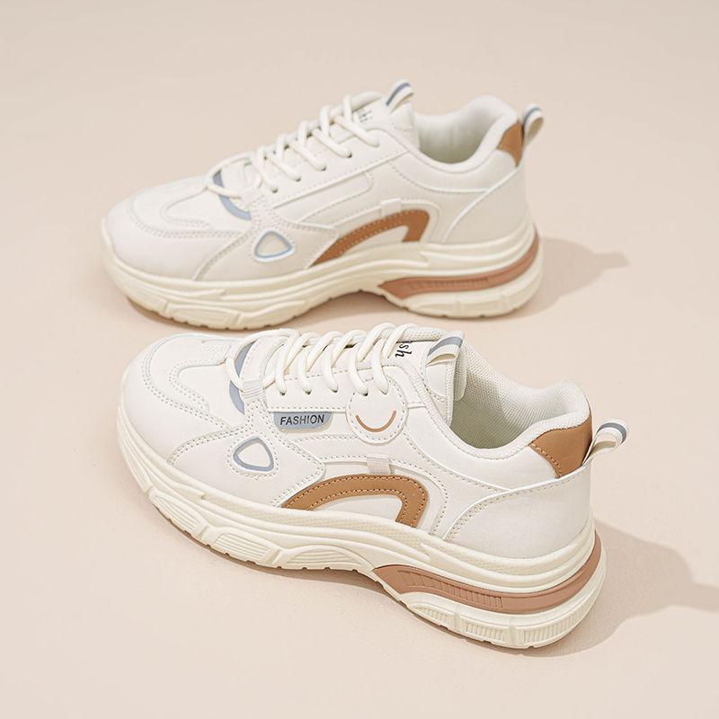 

Модная спортивная обувь 2025 весна дышащая студенческая обувь для скейтборда новая повседневная белая обувь универсальные кроссовки трендовая обувь для женщин 35