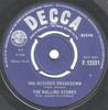 7-inch Plaat ROLLING STONES  19th Nervous Breakdown  As Tears G F12331 DECCA 1966 VK Rock Gebruikt