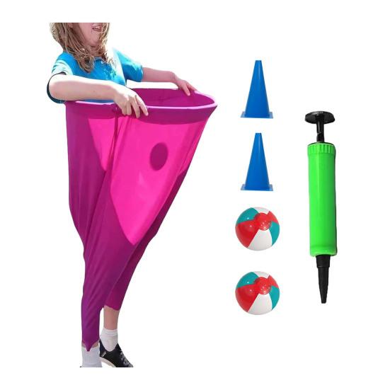 Grandma Garden Balls Game Set Giant Pants And Marker Cones Fun
