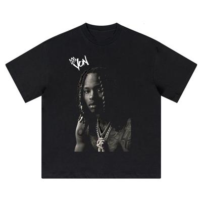 Tričko King Von, Tričko Rapper Hip Hop, Koncertný Merch, O Block