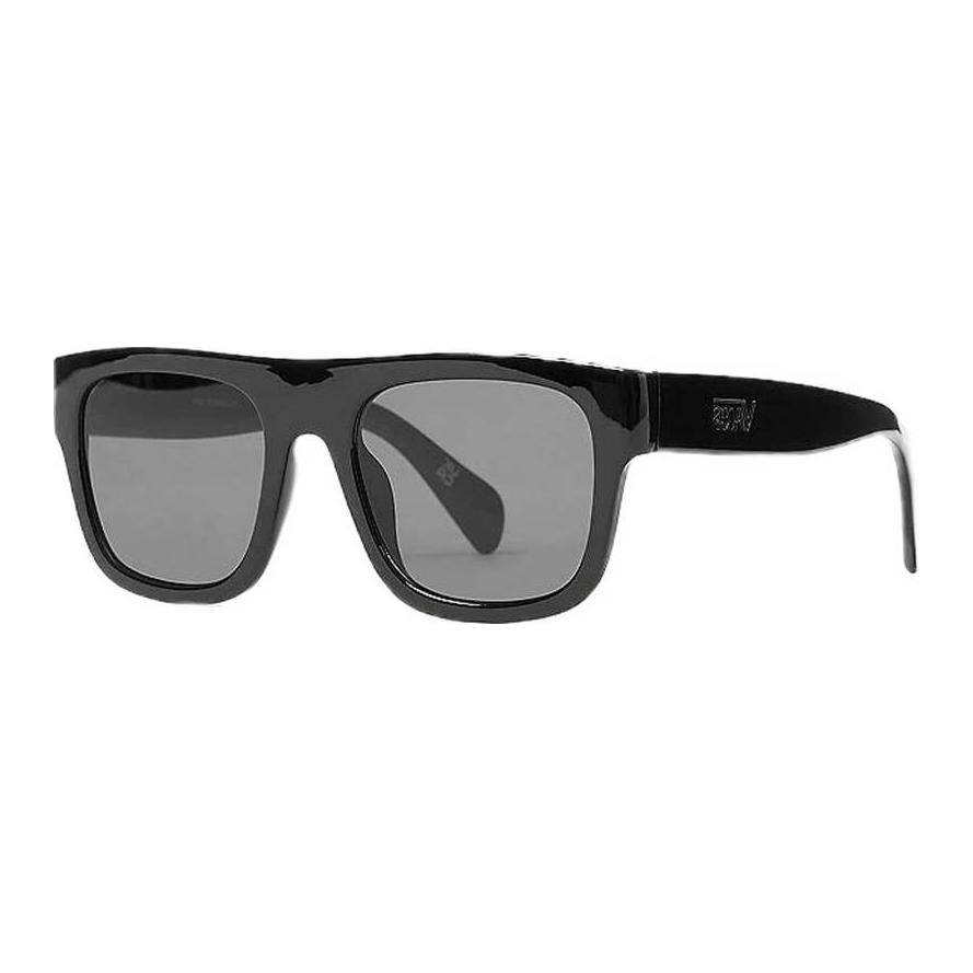 Vans Unique Design Polycarbonate Square Sunglasses Men sunglasses Black VN0A7PR1BLK1 -,Black