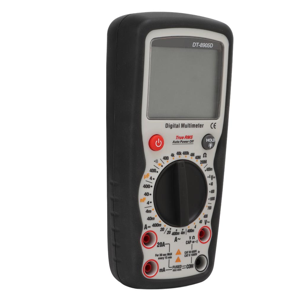 DT‑8905D LCD Digital Multimeter High Accuracy Portable Voltage Current Tester Detector Resistance Capacitance Meter