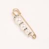 Pearl Waist Pin Brooch for Adjustable Skirt Fit