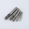 10PCS Set Combined HSS End Mill 4 Flutes High Speed Steel Milling Cutter 1.5mm - 12mm CNC Metal Milling Tools Set