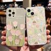 Blumen Handyhülle Für OPPO Reno 10 Pro Plus 11 11F 7Z 8Z 5Z 6Z 2Z 5 6 8 Pro 4 2F 8T Weiche Klare TPU Tulpen Rückabdeckung Funda