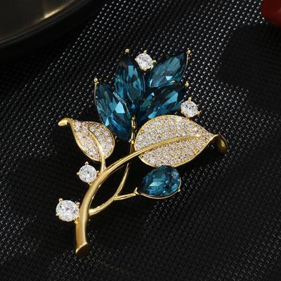 Broschen aus der Plant-Serie für Damen, Kleidung, Mantel, Schmuck, Party-Accessoires