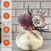 Metal Flower Vase For Home Decor Bedroom Living Room Office Wedding | Table Decorative Item For Festivals  (Flower Not Included)