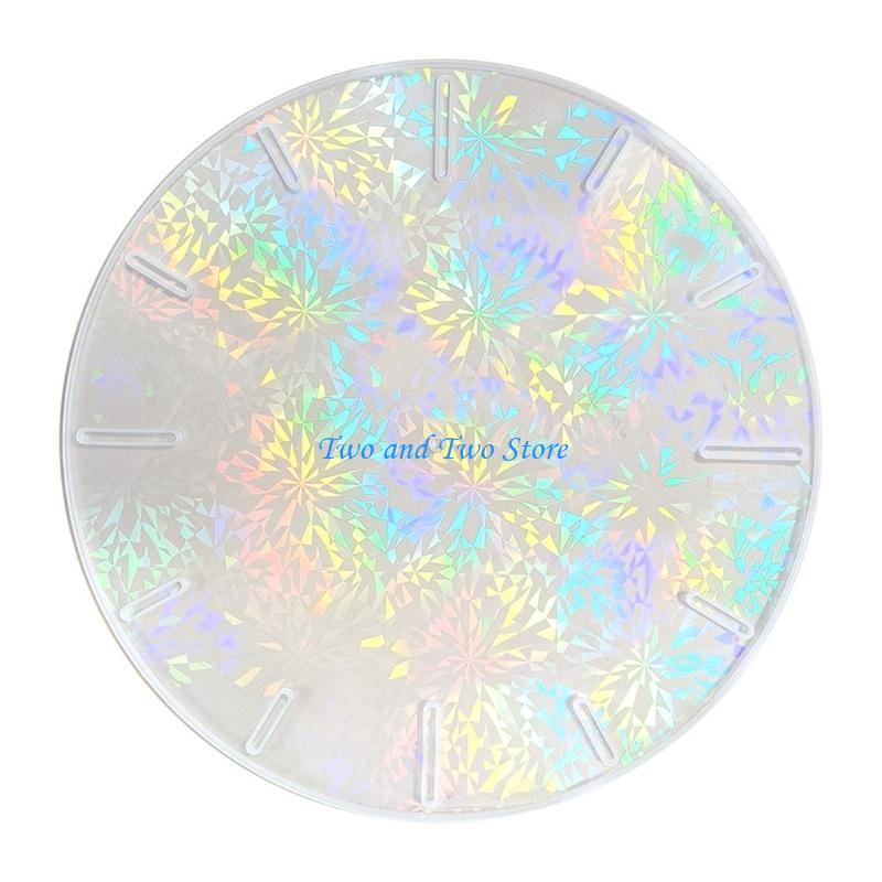 HX6F Clock Pendulum Mold Handmade Holographics Jewelry Mould Versatile Silicone Mould
