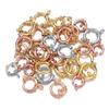 2pcs/lot Stainless Steel Round Claw Shape Spring Clasps Hooks for Bracelet Necklace Clasp Jewelry Making Connectors Supplies