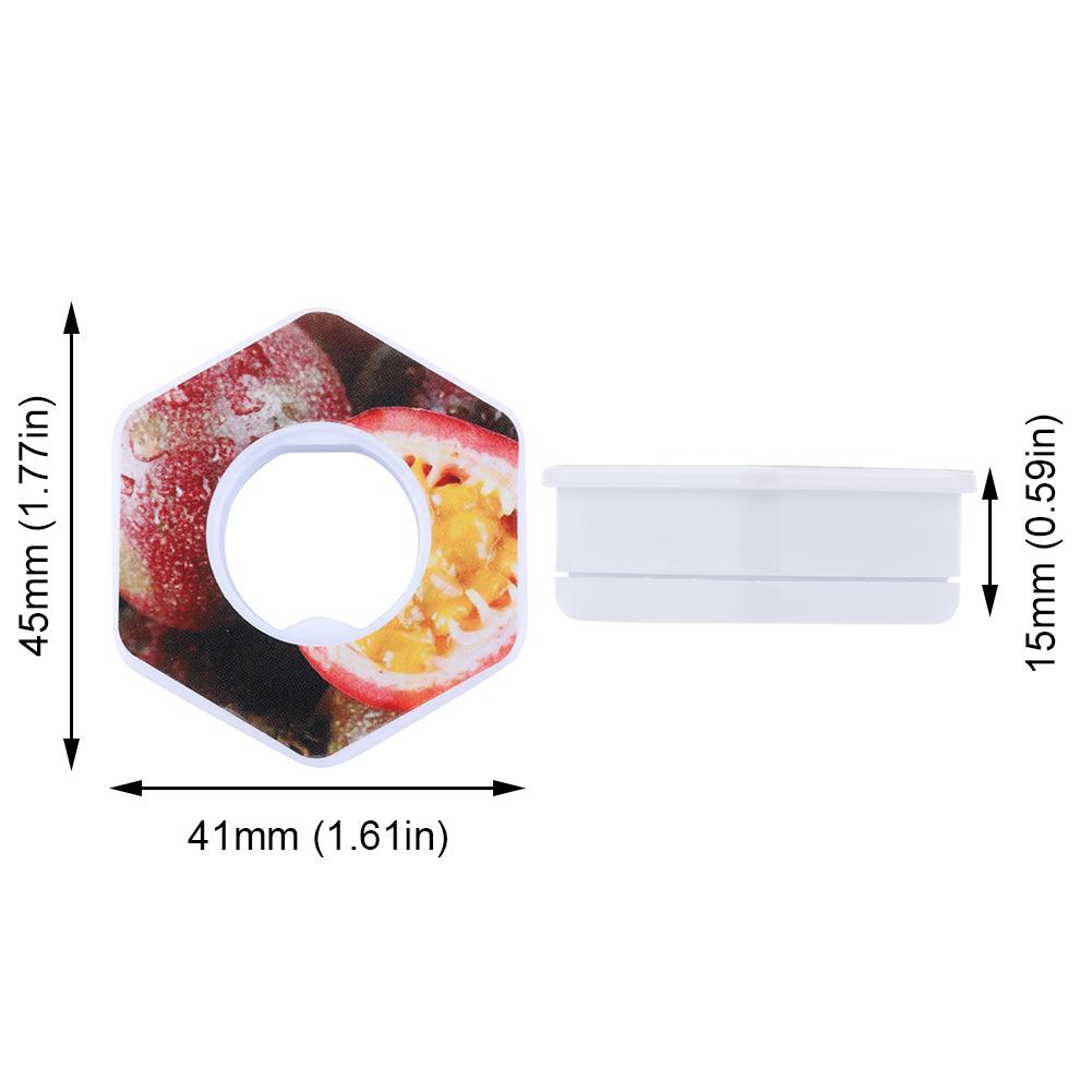 1/7PCS Flavor Pods Sports Water Bottle with Aroma Circular Pod Tritan Cup Flavor Rings Flavor Pods Sports Bottles Accessories