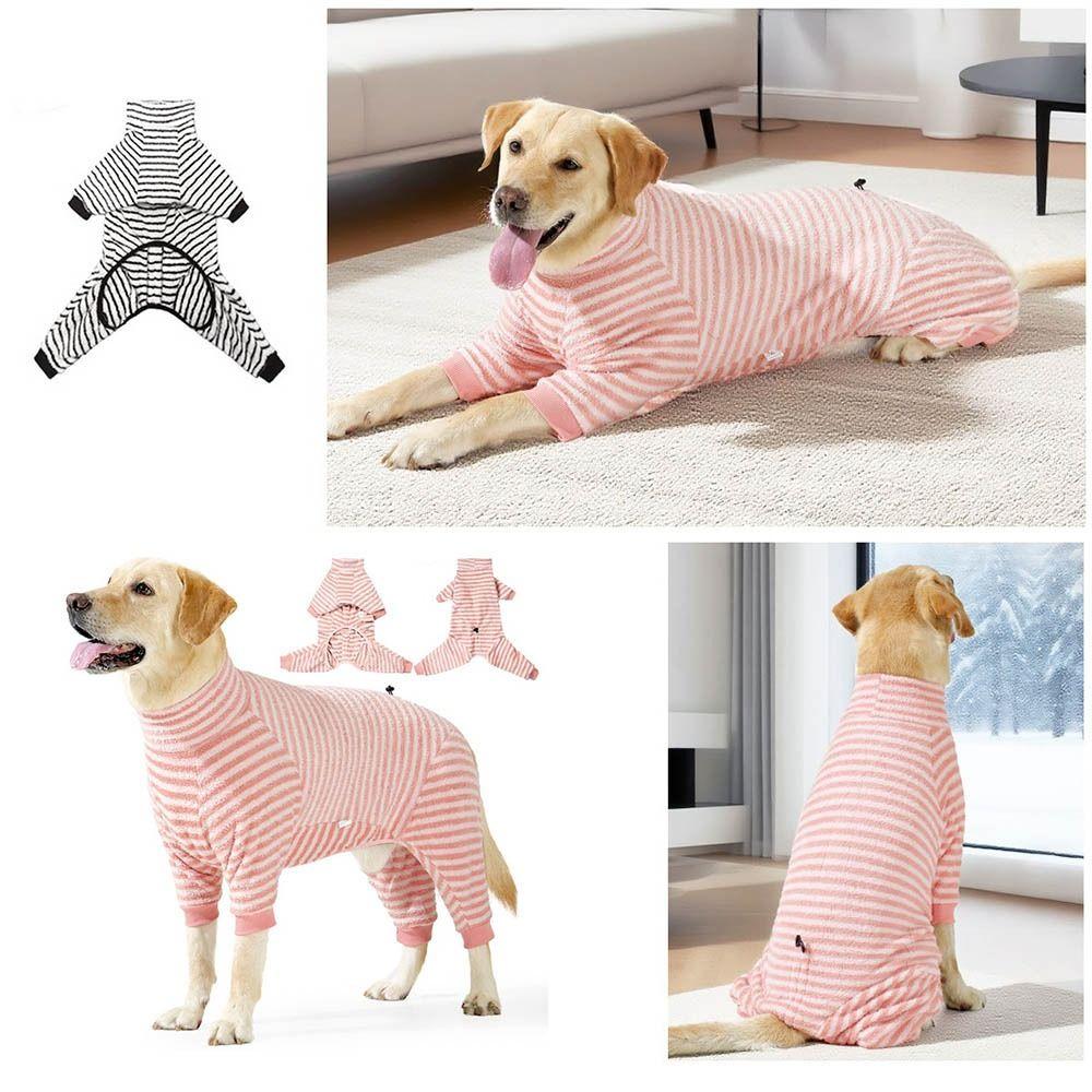 Anti-hair Loss Dog Jumpsuit Cotton Material Dog Pajamas Cozy Dog Sleepwear  Pet Home Wear