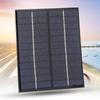 2W 12V Solar Panel Polycrystalline Silicon DIY Outdoor Portable Charger with Clip