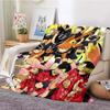 Volleyball Anime Plaid Haikyuu Decken Korallen Fleece Plüsch Dekoration Miya Atsumu Manga Weiche Überwurfdecken für Bett Reise Quilt