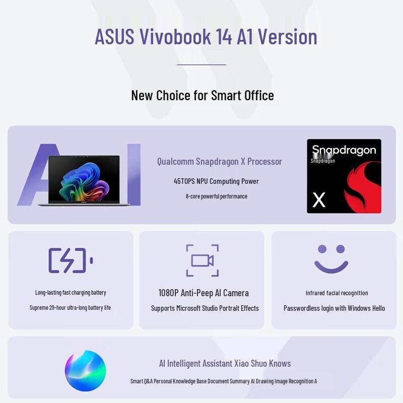 Asus Fearless 14 AI Edition Laptop (CN Version)