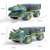 New Children's Car Toy Dinosaurs Transport Car with Dinosaur Large Engineering Vehicle Model Educational Toy Transport Vehicle Toy Boy Girl Gift