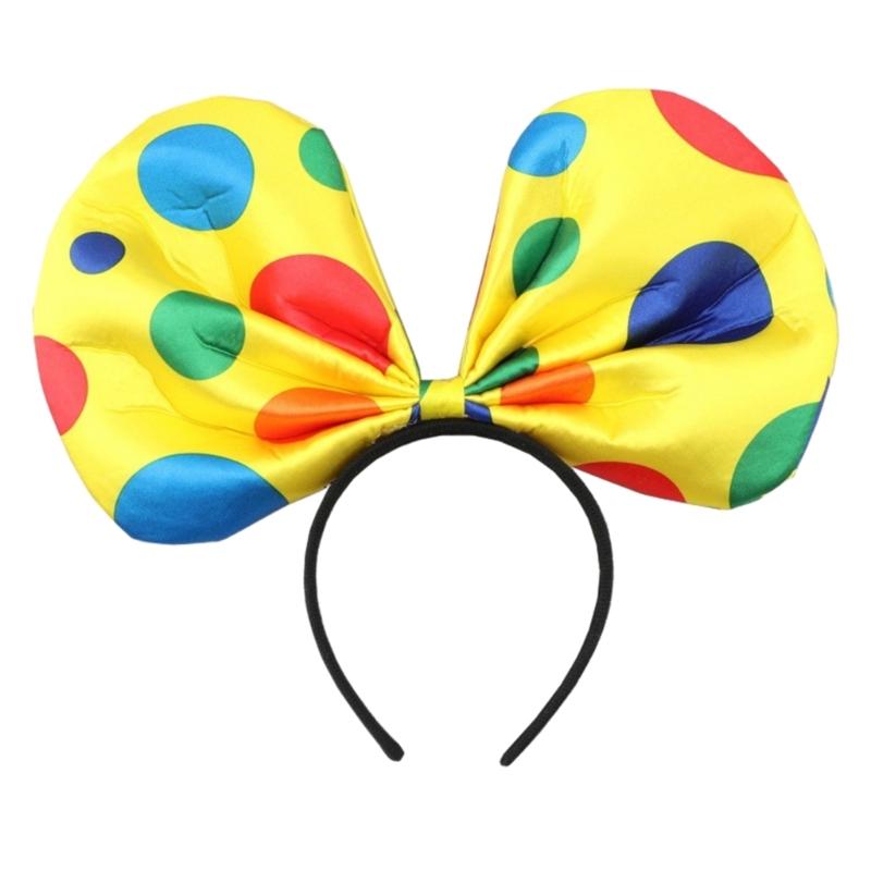 Halloween Clown Costume Novelty Headband Stage Props Circus Hairband Party Wear