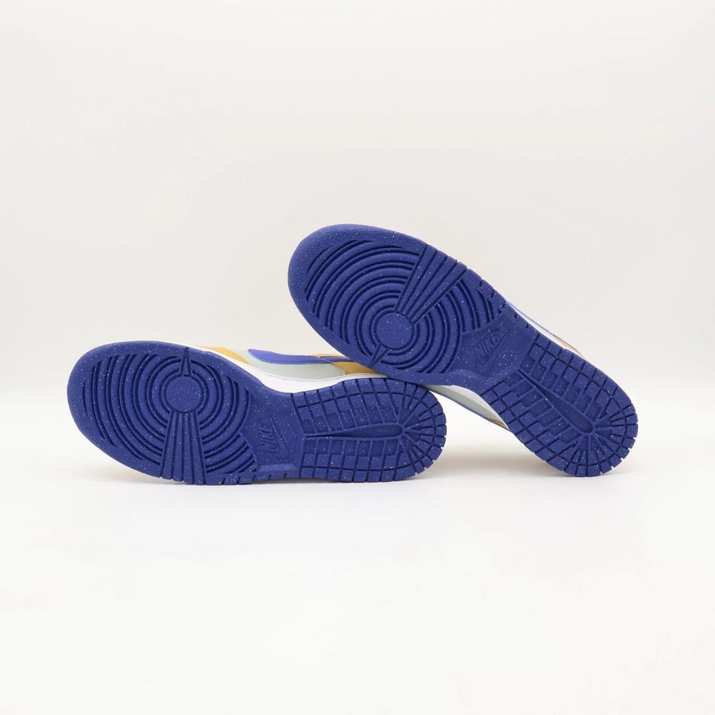 DN1431-700 Nike Dunk Low Next Nature Wheat Gold Yellow Blue Royal (Women's)