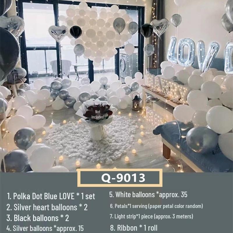 Romantic Proposal & Anniversary Balloons for Valentine's Day